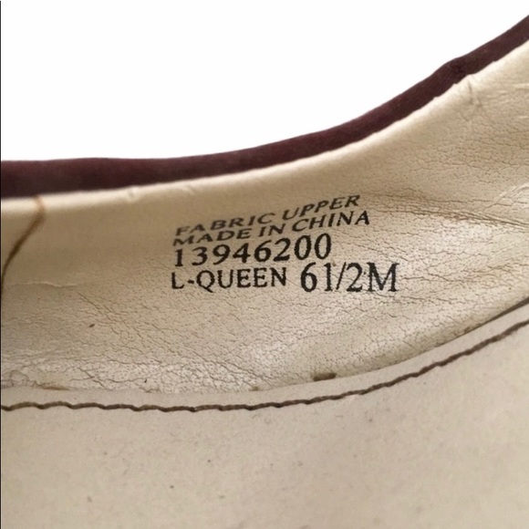 🎀5/$25🎀 FRANCO SARTO Queen Chocolate Brown Wedge Size 6.5 - Picture 4 of 10